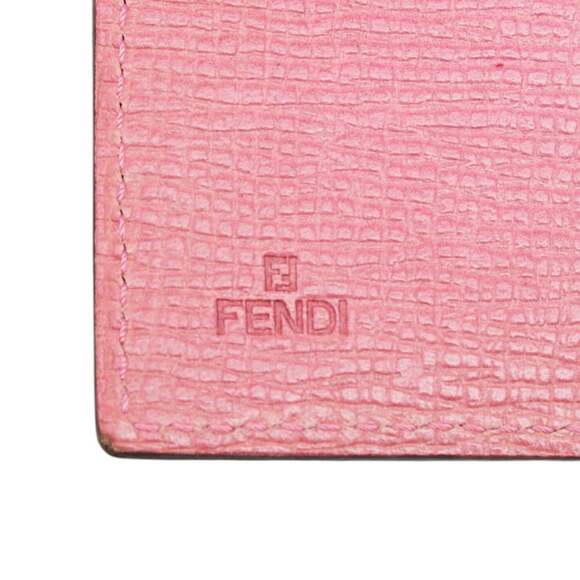 Fendi Zucca Tri-fold Wallet 8M0065 Brown Leather Women's FENDI - Picture 8 of 11